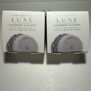 Clarisonic Luxe Cashmere Facial Cleansing Brush Head Replacement 2 PACK